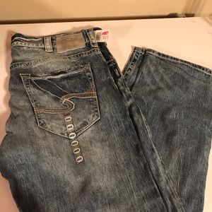 Men’s Silver Jeans